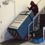 Moving a Safe on Stairs