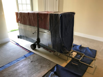 moving fridge