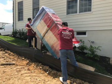 moving fridge