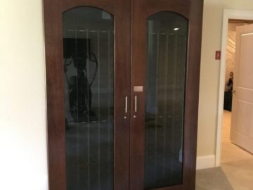 moving wine fridge