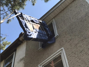 hoisting headboard in Philadelphia