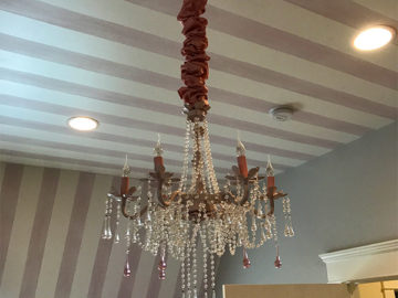 moving chandelier