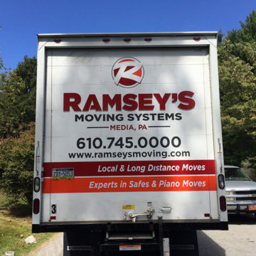 Away we go! Contact Ramsey's Moving Systems; we will help you make all the right moves!