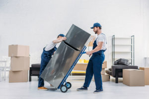 moving a fridge