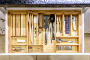 An Organized utensil drawer