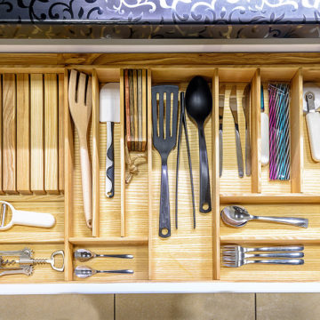 An Organized utensil drawer