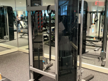 Strength Training machines in new gym