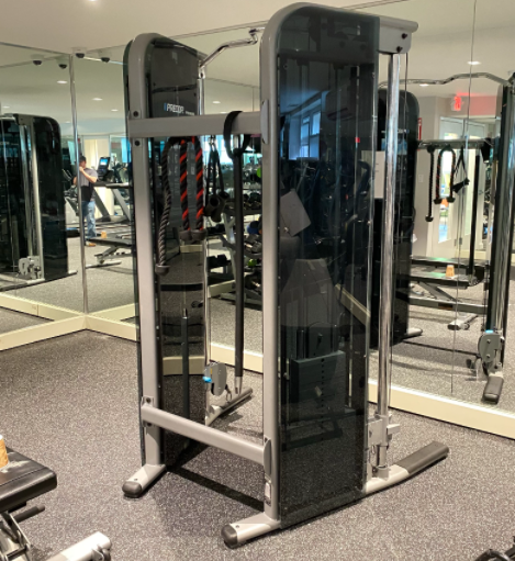 Strength Training machines in new gym