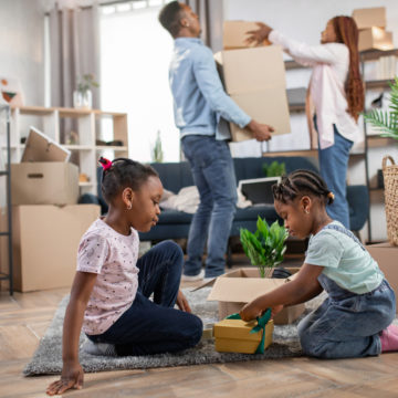 moving with kids